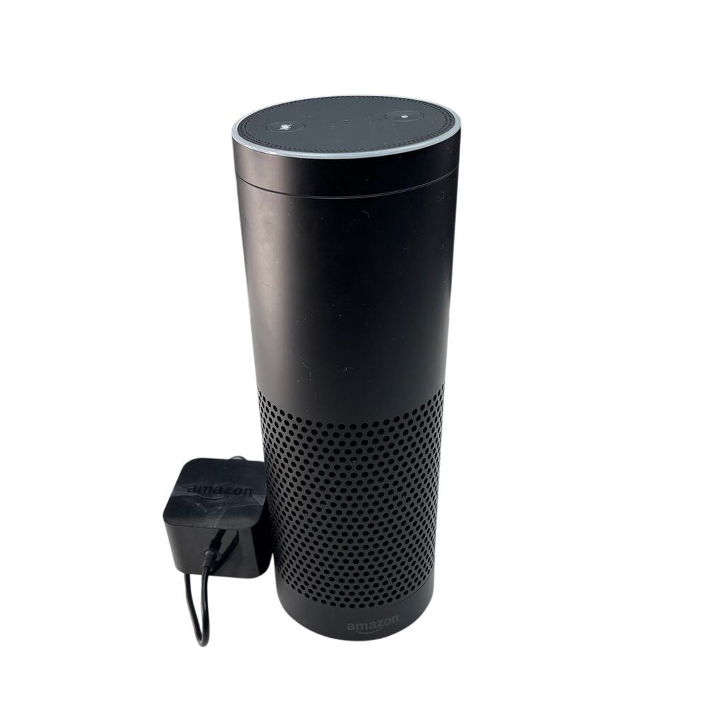 Amazon Echo Black Tower SK705DI 1st Generation Alexa Smart Speaker Tested Reset